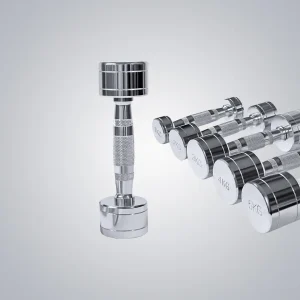 Chrome Dumbbells 100412