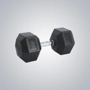 Hex Rubber Dumbbells 100413