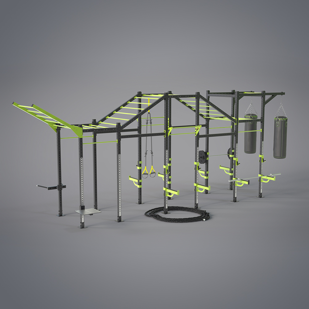 Training Rigg Foldable Fitness Rig E6208 - DHZ Fitness Equipment